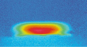 温熱効果実験の写真