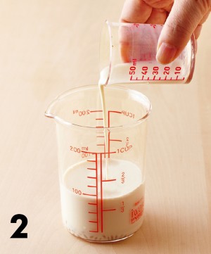噂の健康食　豆乳ヨーグルト　作り方2
