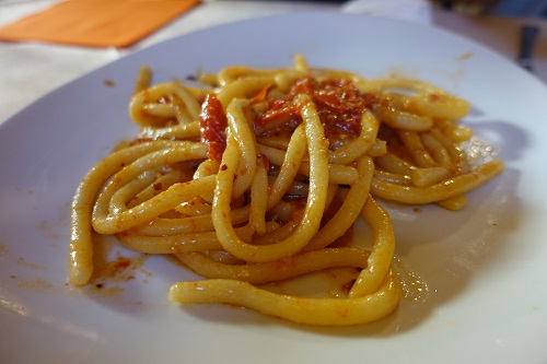 ゆっくりと味わうスローなパスタ“ピチ”～イタリア・シエーナのソウルフード～