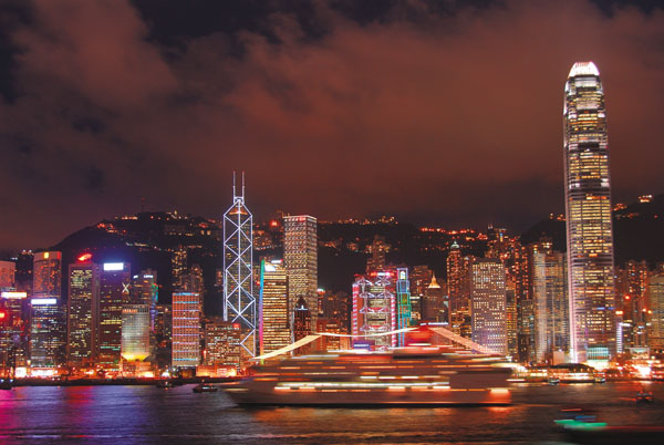 ウエルネスin香港　夜景