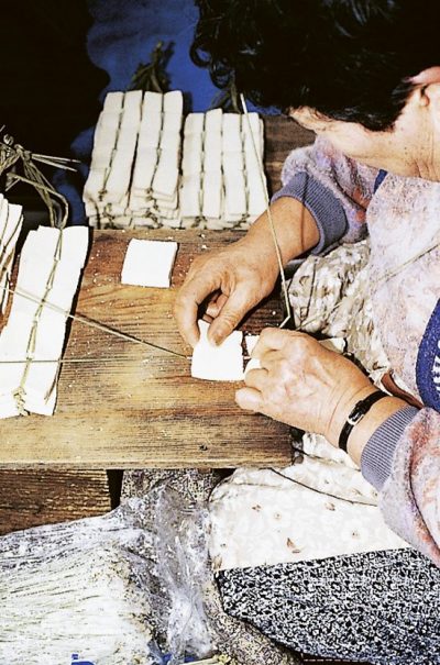 豆腐の実力　編み方