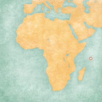 Map of Africa - Seychelles