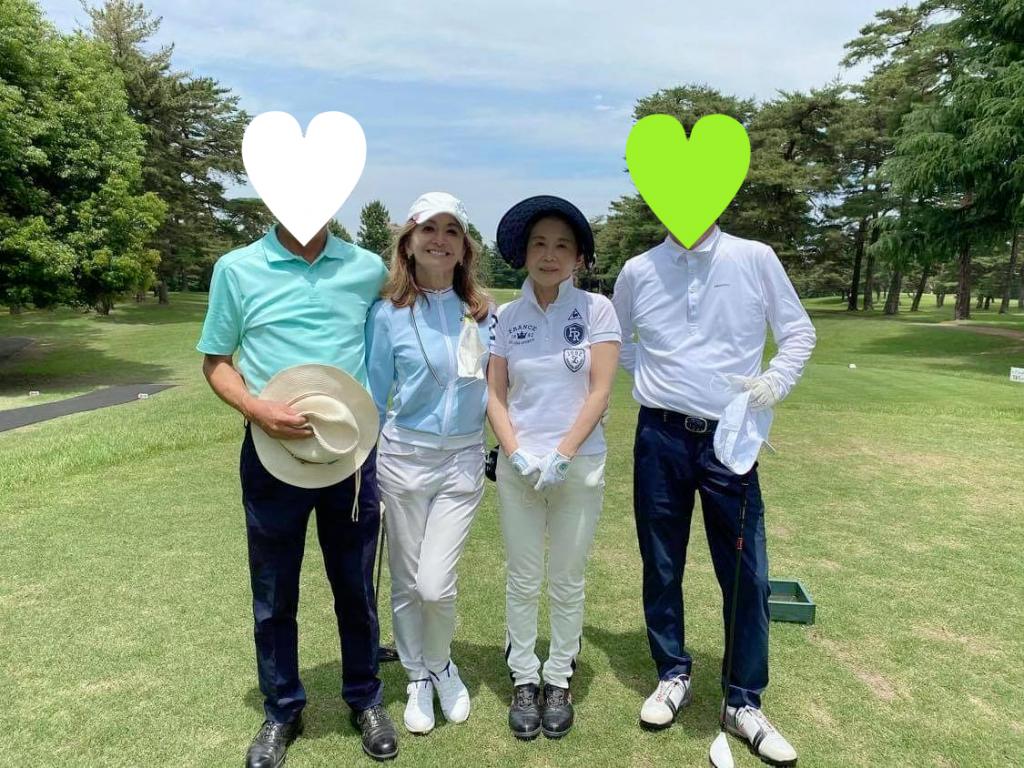 朝倉さん　ゴルフ