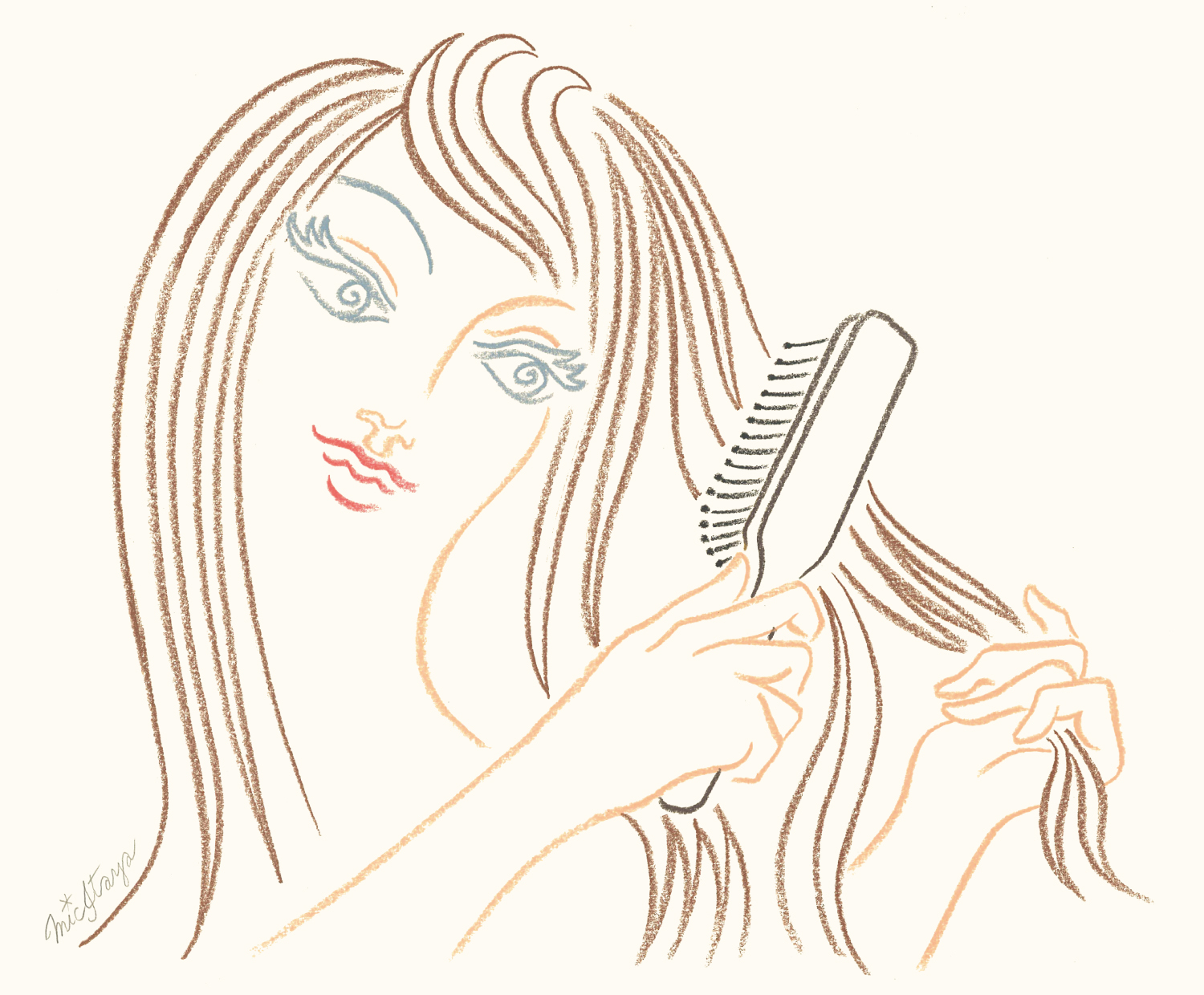 髪治療の最新情報イメージイラスト