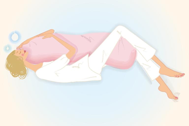 四十肩・五十肩による就寝時の痛みには抱き枕が有効＜拘縮期の対処法＞
