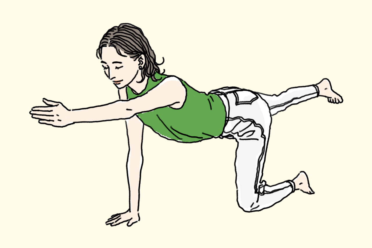 40代からは「体幹体操」！ 姿勢を保つ背中の筋肉・多裂筋を鍛えて 