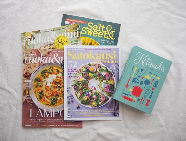 北欧の料理本、雑誌など計5冊