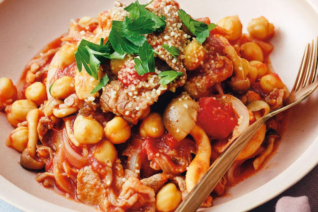 ラムはダイエットや冷え性にもおすすめ「ラムとひよこ豆のトマト煮込み」／Wタンパク質レシピ