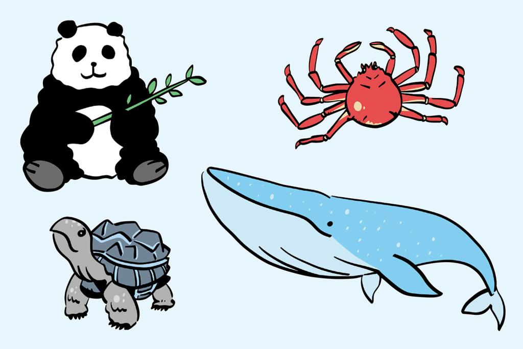 パンダ、クジラ、カニ、亀…意外に知らない動物寿命ランキング