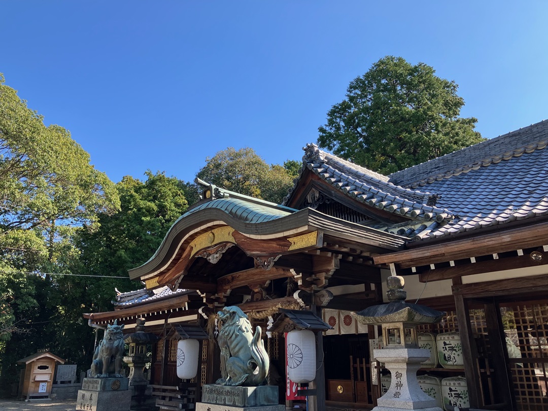 大阪　日根神社　本殿