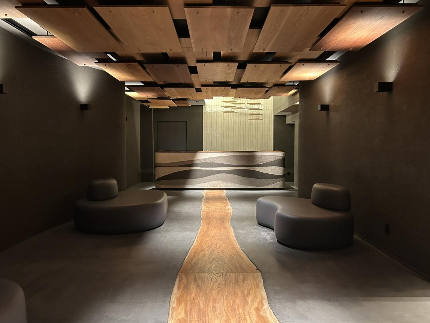 界奥飛騨のフロント