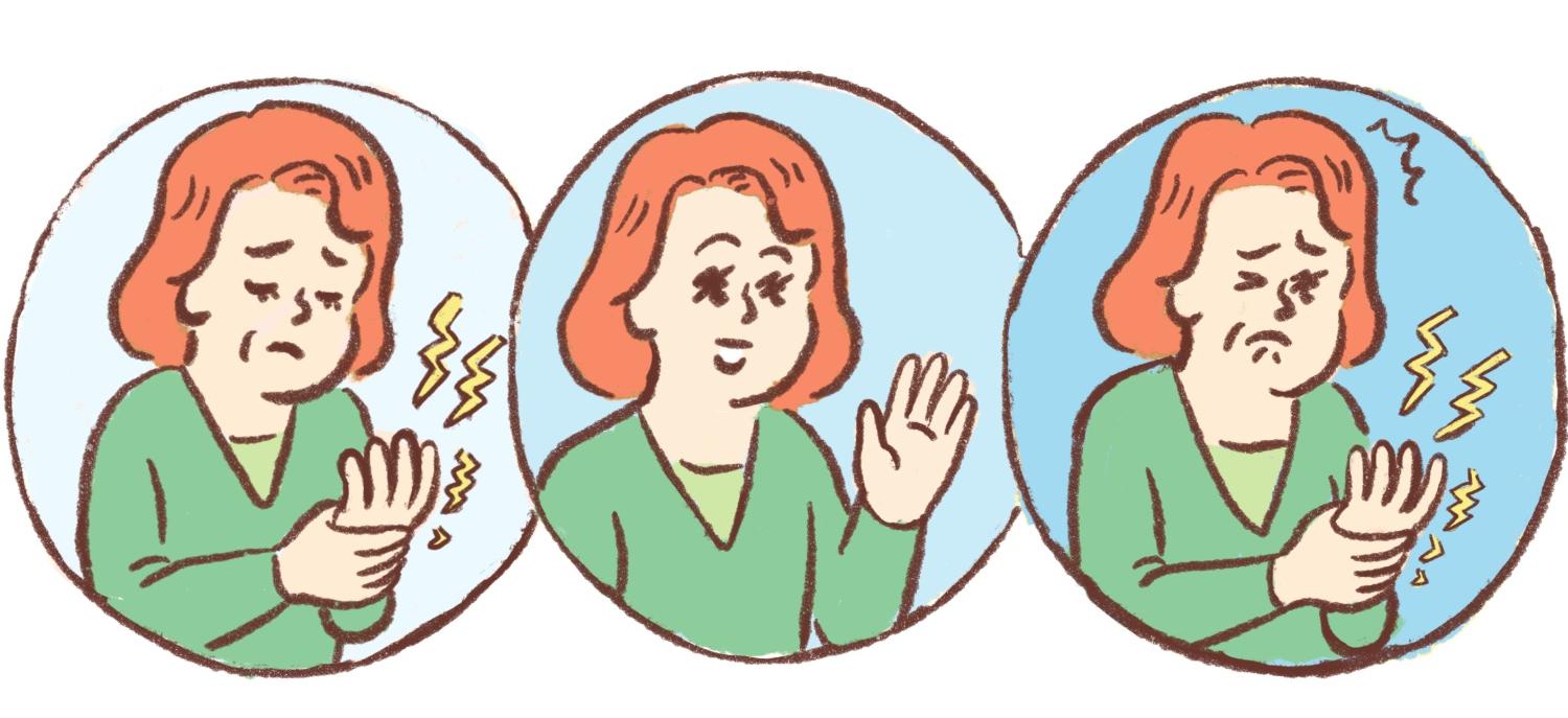 １ヵ月痛みが続く、痛みをくり返すなら、医師に相談を！