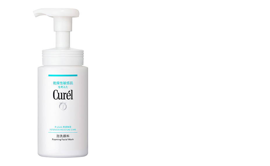 キュレル_潤浸保湿-泡洗顔料