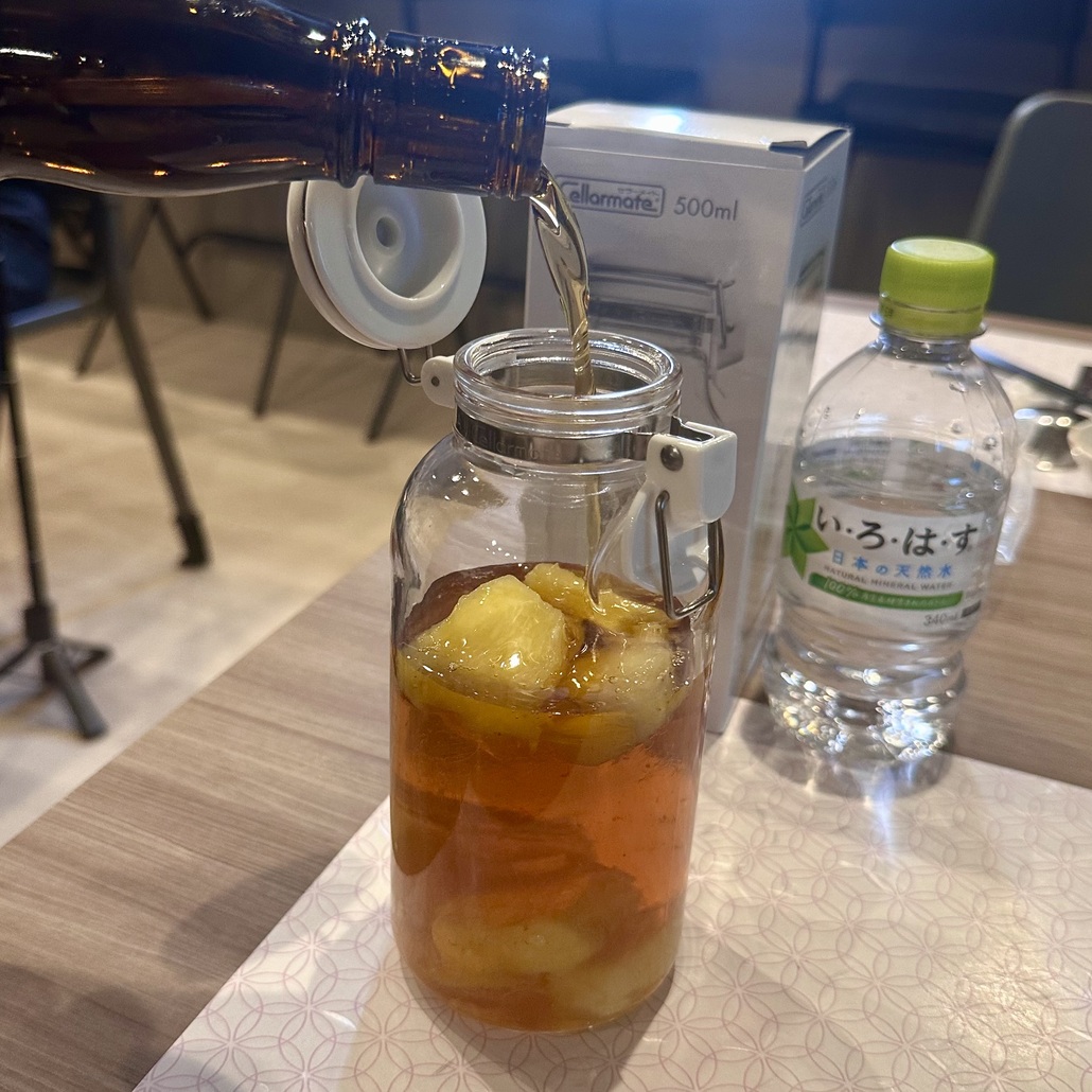 大高酵素スーパーオータカ「漬け込み酵素」作り体験