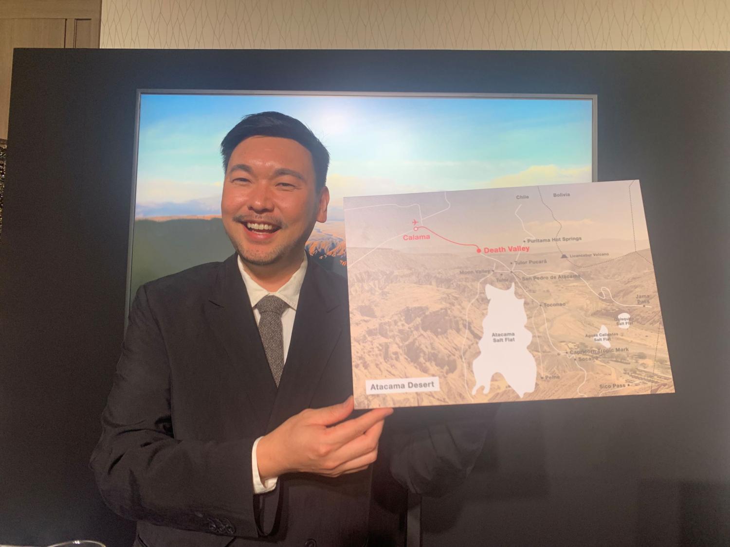 アタカマ砂漠に行ったスタッフ