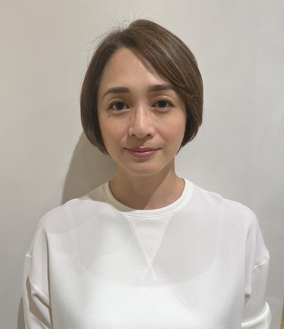 ヘアカタログ5　ビフォア