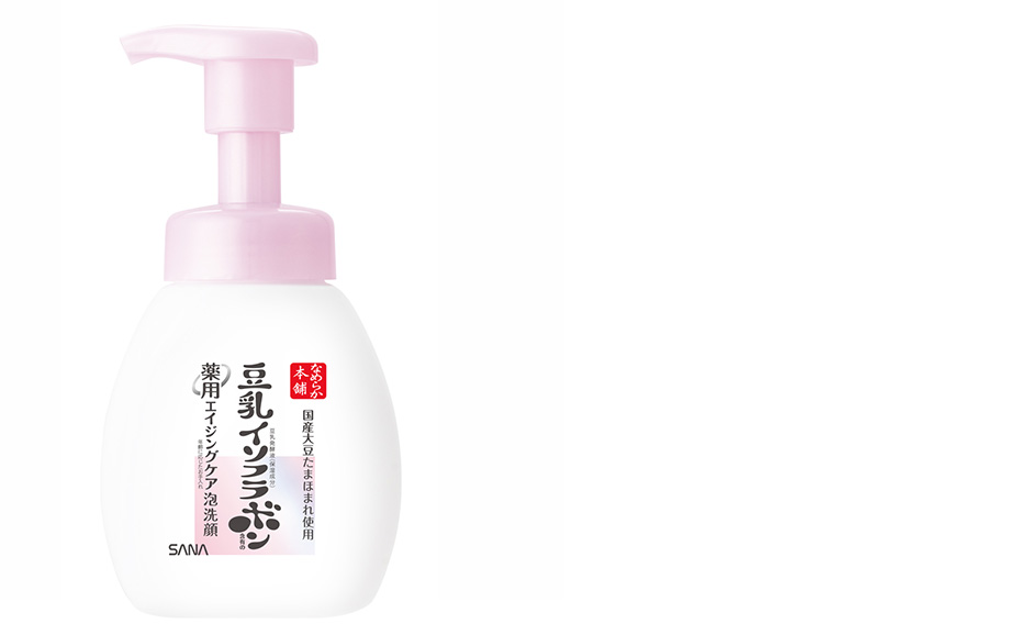 サナ なめらか本舗 薬用WR泡洗顔 ホワイト（医薬部外品）200ml ￥990（編集部調べ）／常盤薬品工業