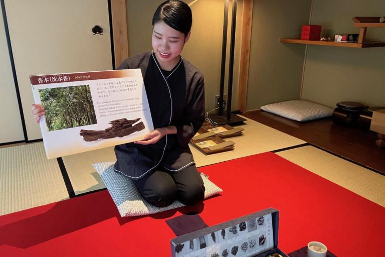 いにしえに思いをはせる聞香（もんこう）体験で雅な気分に♪