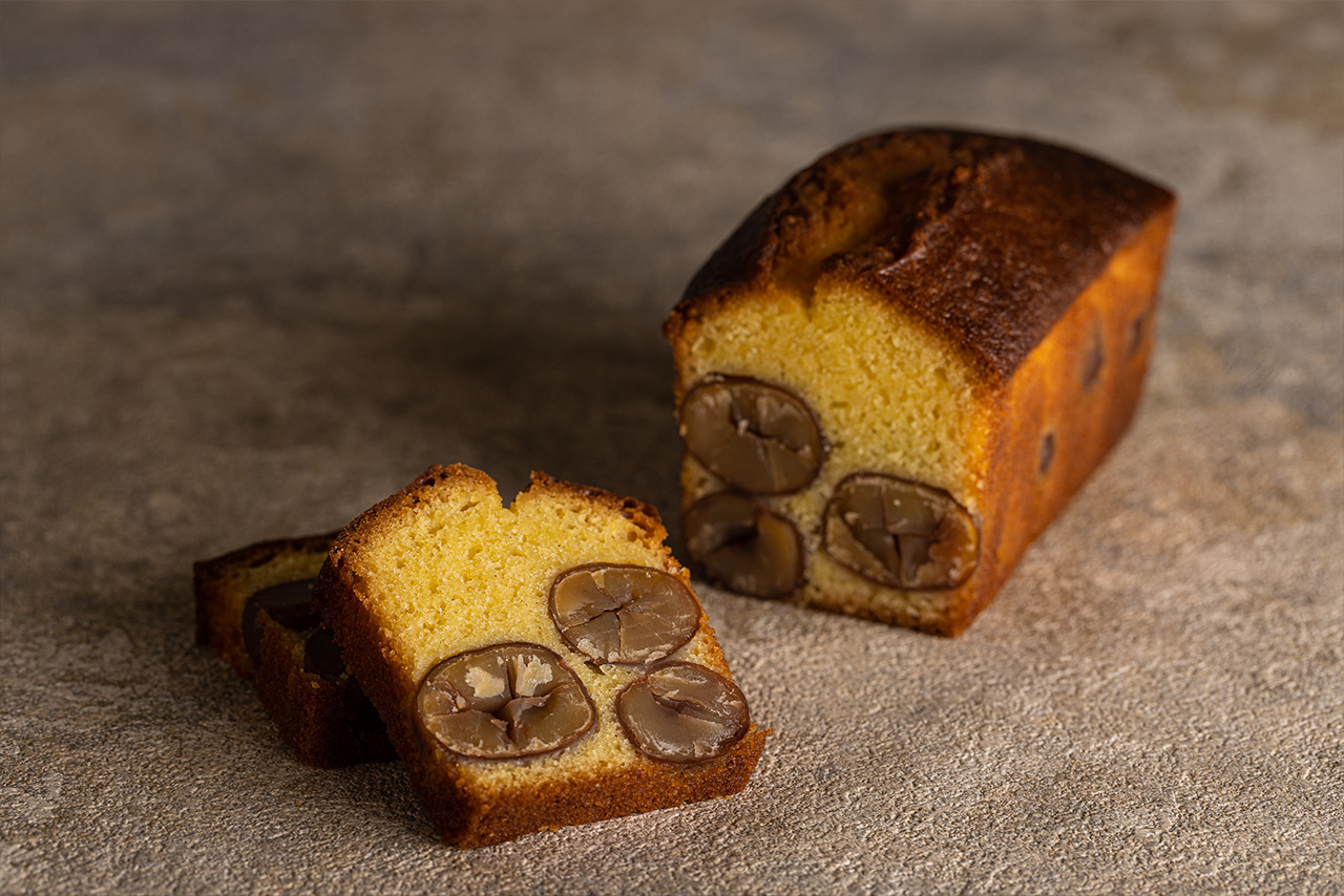 予約商品 栗のパウンドケーキ「豊か」 ¥4,320/東京會舘
