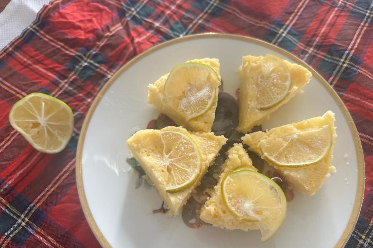 10分弱で完成！ レンチンレモン蒸しケーキ【連載最終回】