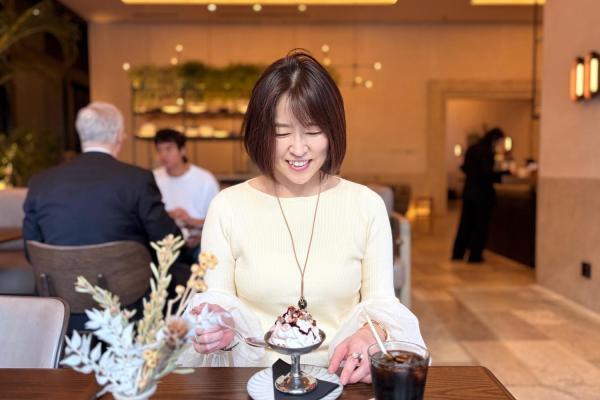 ホテル虎ノ門ヒルズの１階【ル・プリスティン東京】ミシュラン三ツ星シェフのランチがいただけます