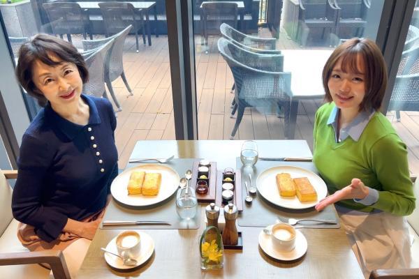 念願だったオークラ東京「オーキッド」のフレンチトースト。つくり方を聞いて感動しました